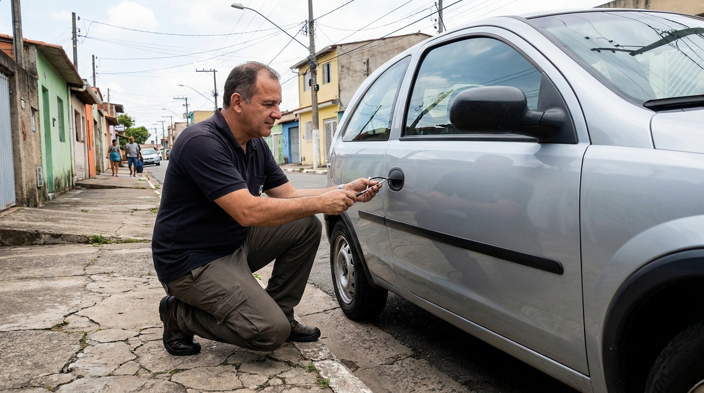 Abertura de carro sem danos por chaveiro em Duque de Caxias‑RJ